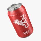 Printed 355ml Sleek Blank Aluminum Cans For Beer Packing