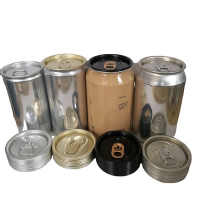 Juice Beer Wine Used Bulk Wholesale 150ml 250ml 330ml 355ml 473ml 500ml Slim Aluminum Can for Soft Drink with Lid or Pul
